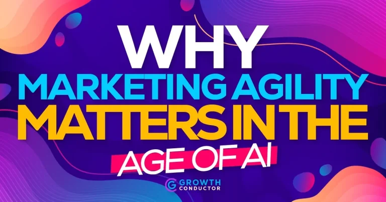 Marketing agility importance in AI era